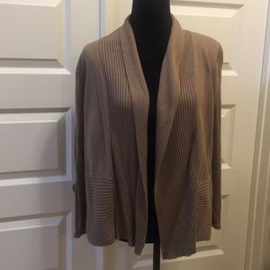 Open cardigan by studio works. Size M